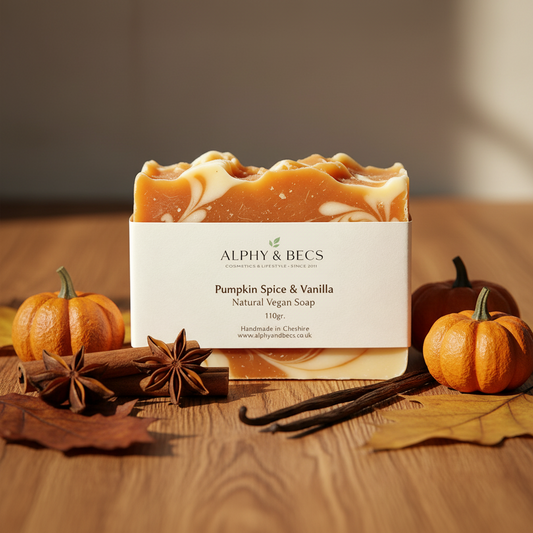 Pumpkin Spice & Vanilla - Natural Vegan Soap