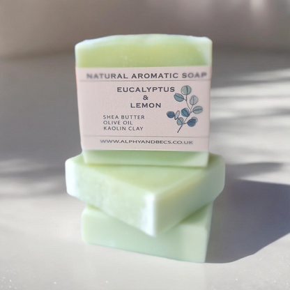 Eucalyptus & Lemon - Refreshing Soap with Aloe Vera