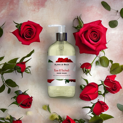 Hand Wash - Rose & Patchouli -250ml