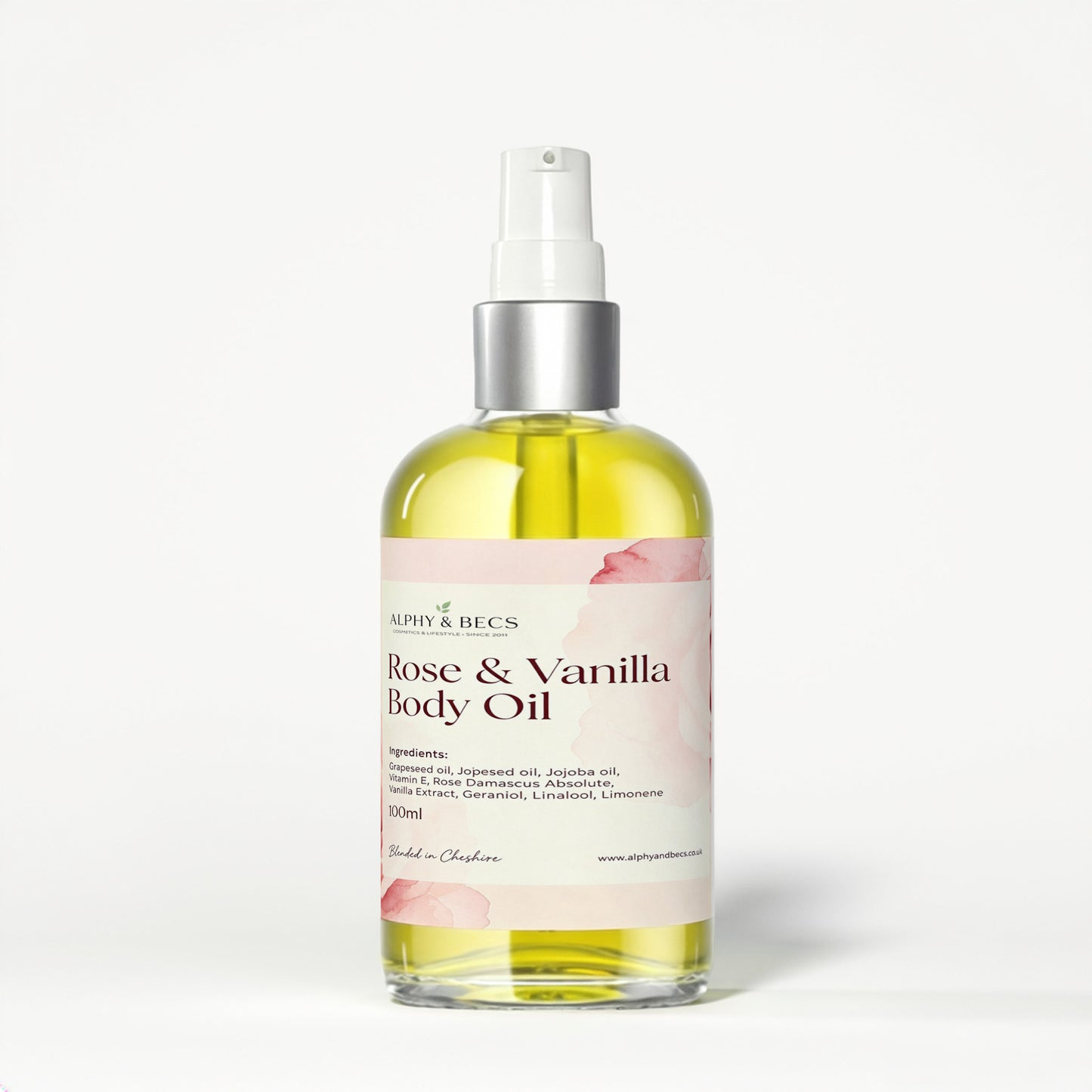 Rose & Vanilla Body Oil