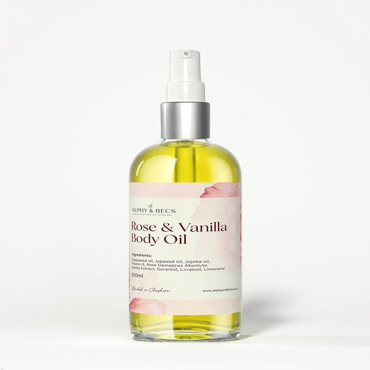 Rose & Vanilla Body Oil