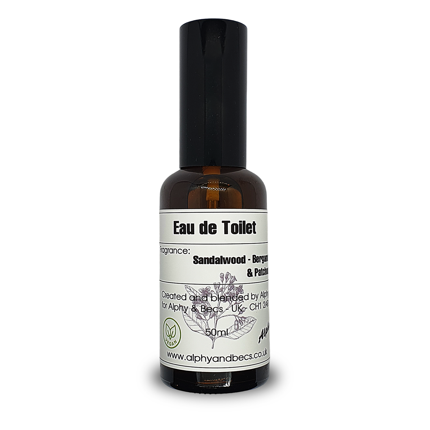 Sandalwood - Bergamot & Patchouli - Eau De Toilet - 50ml