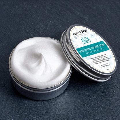 Shaving Soap With Tucuma Butter - AQUA - 60gr.