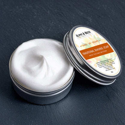 Shaving Soap With Tucuma Butter - Orange, Lime & Bergamot - 60gr.