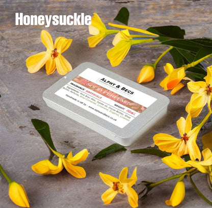 Natural Solid Perfume for Women - HONEYSUCKLE - 20ml