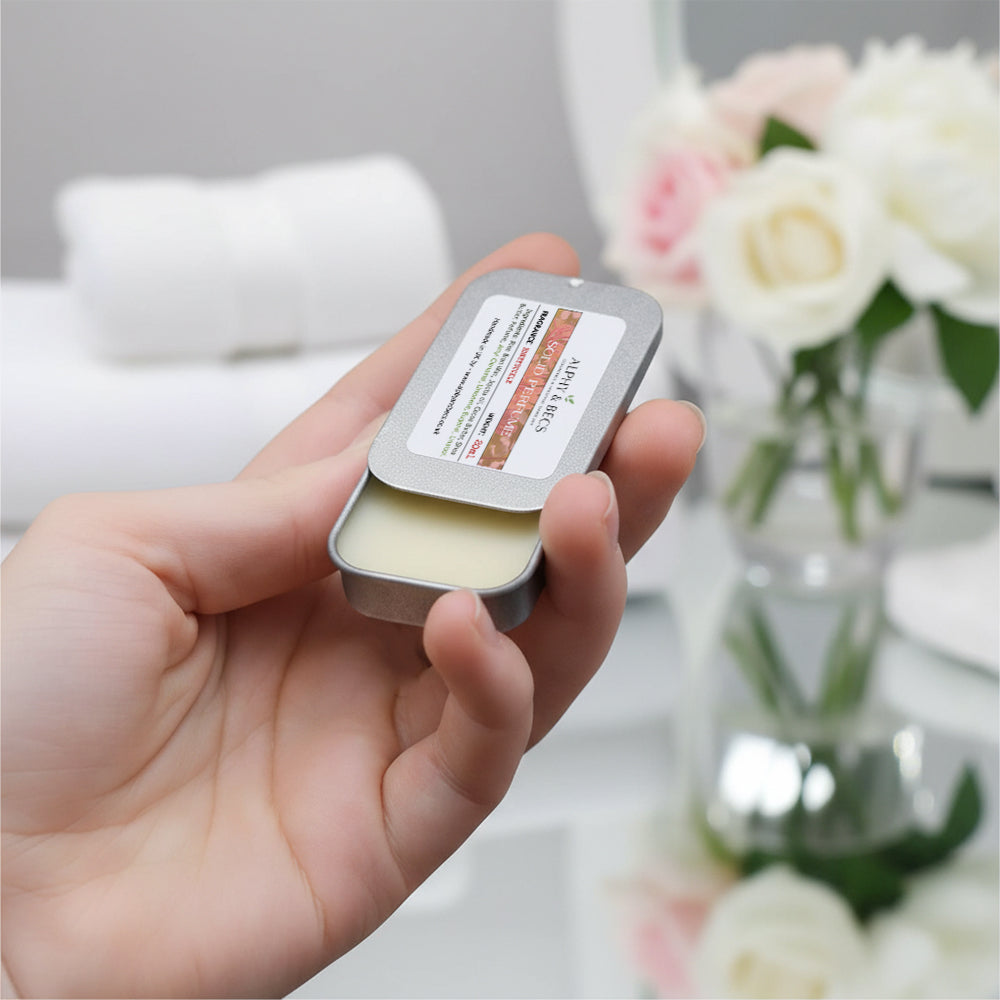 Natural Solid Perfume for Women - HONEYSUCKLE