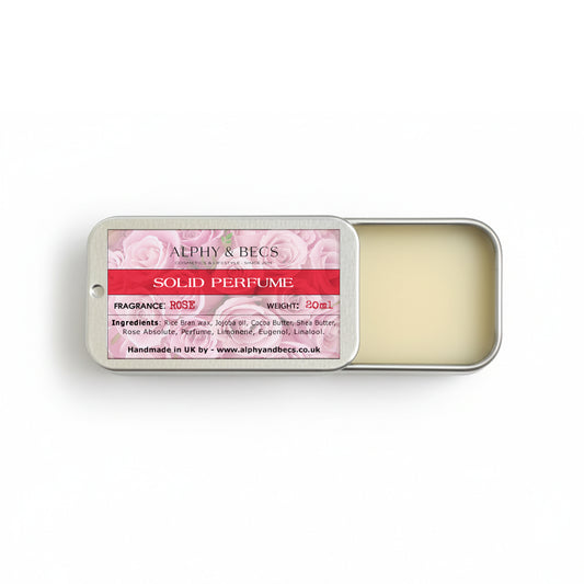 Natural Solid Perfume for Women - ROSE