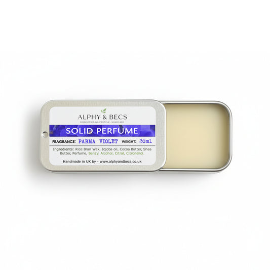 Natural Solid Perfume for Women - Parma Violet