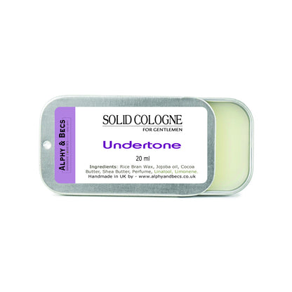 Solid Cologne For Men - Undertone - 20ml