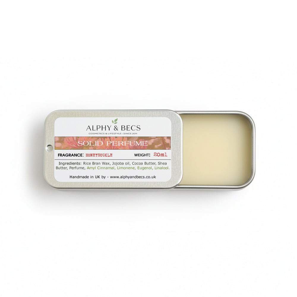 Natural Solid Perfume for Women - HONEYSUCKLE