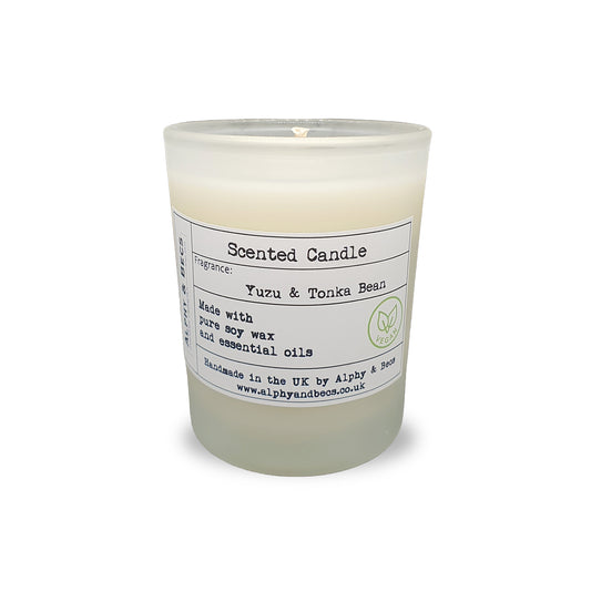 Eco-Soy Candle - Yuzu & Tonka Bean - 75ml