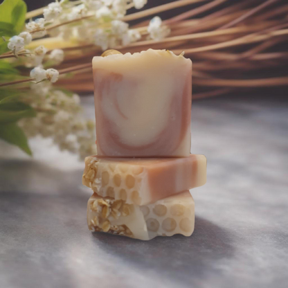 Cheshire Honey & Organic Oats - Natural Soap