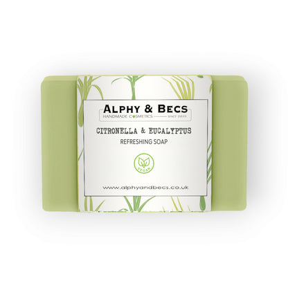 Citronella & Eucalyptus Soap Bar - 100gr.