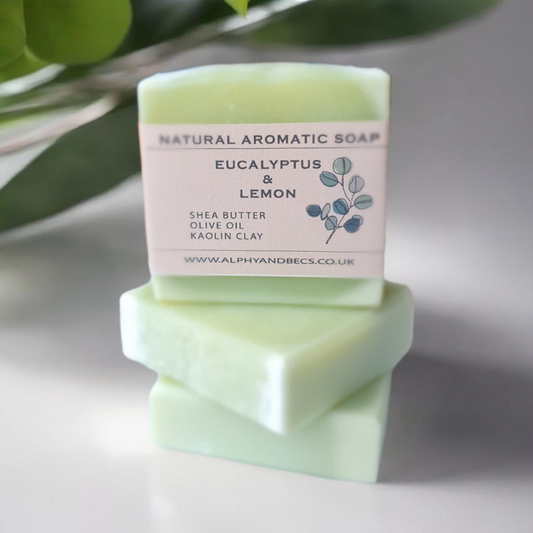 Eucalyptus & Lemon - Refreshing Soap with Aloe Vera