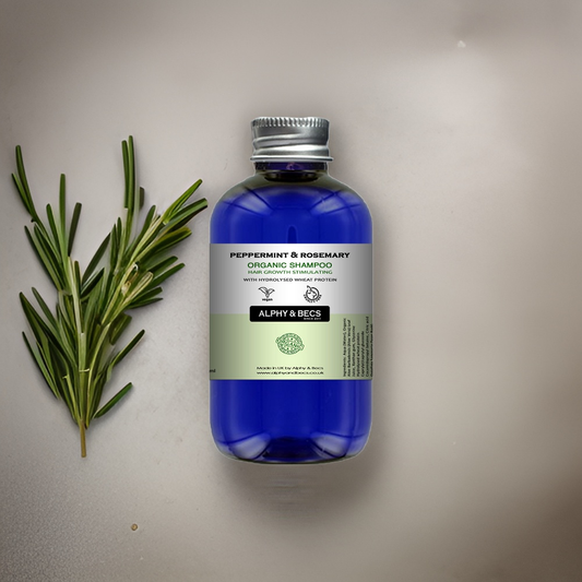 Organic Shampoo - Peppermint and Rosemary - 250ml