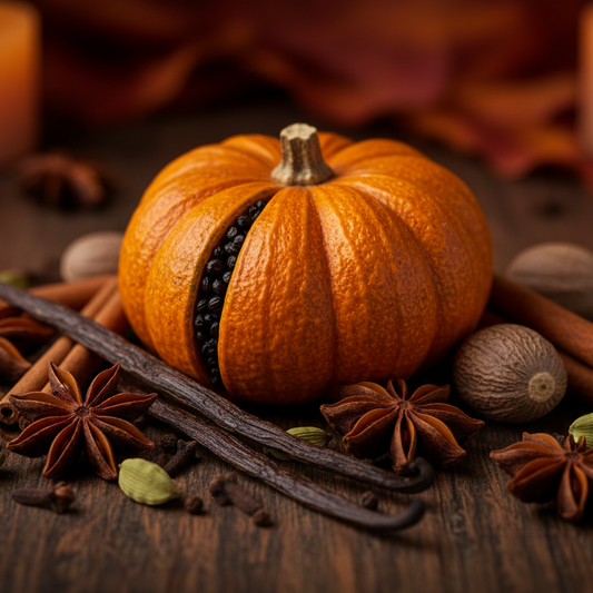 Pumpkin Spice & Vanilla - Aromatic Candle