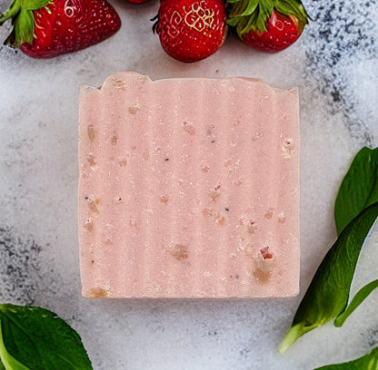 Strawberry Natural Soap - 100gr.