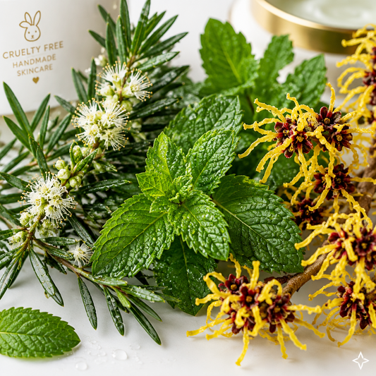 Deodorizing Foot Spray With Witch Hazel Water