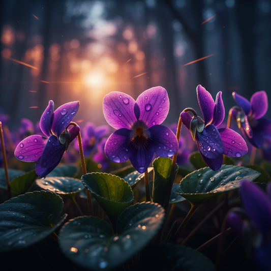 Violet - Organic Bath & Shower Gel