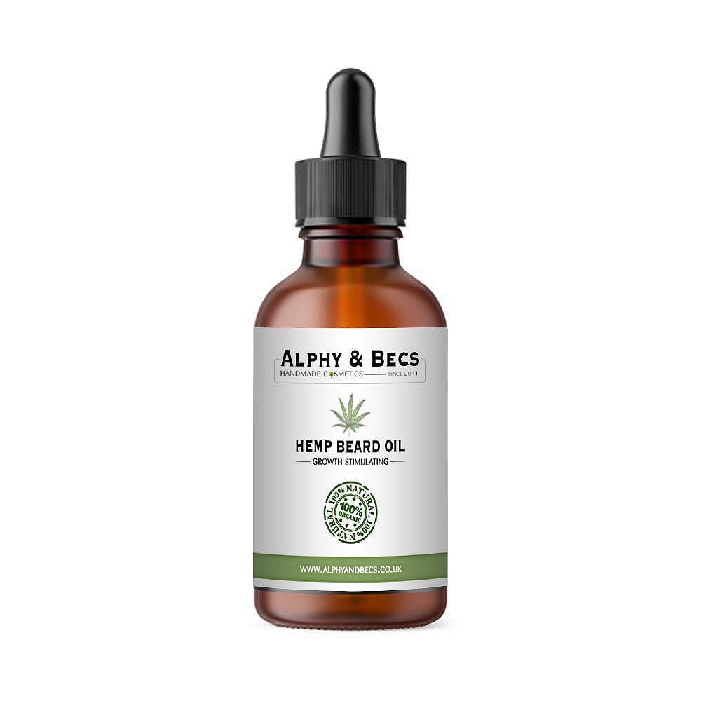 Organic Hemp Beard Oil - 100ml - Alphy & Becs