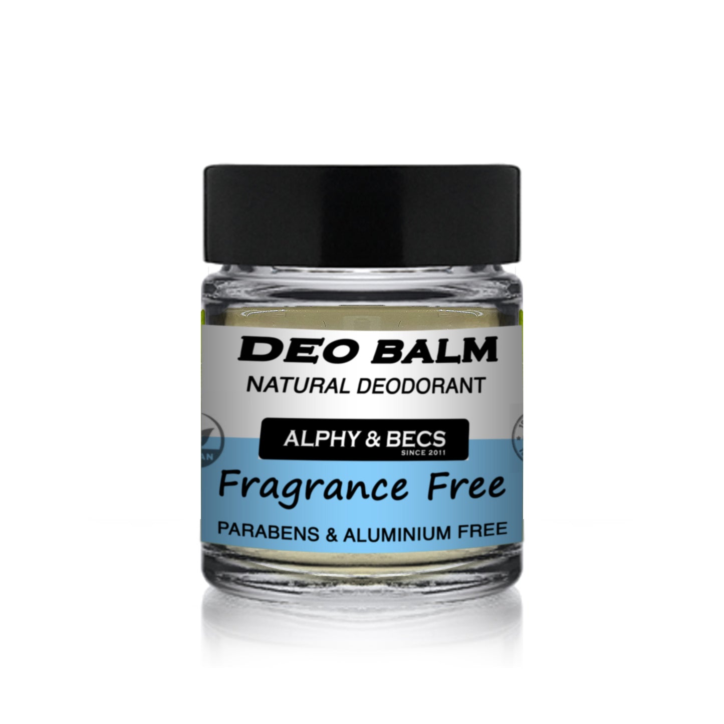 Natural Deodorant - Fragrance Free - 30ml