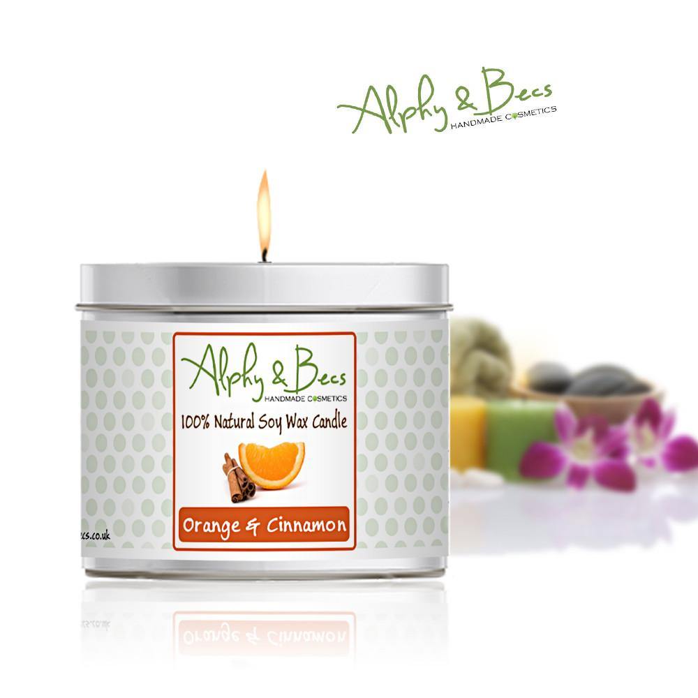 Eco-Soy Candle - Orange & Cinnamon - 200gr.