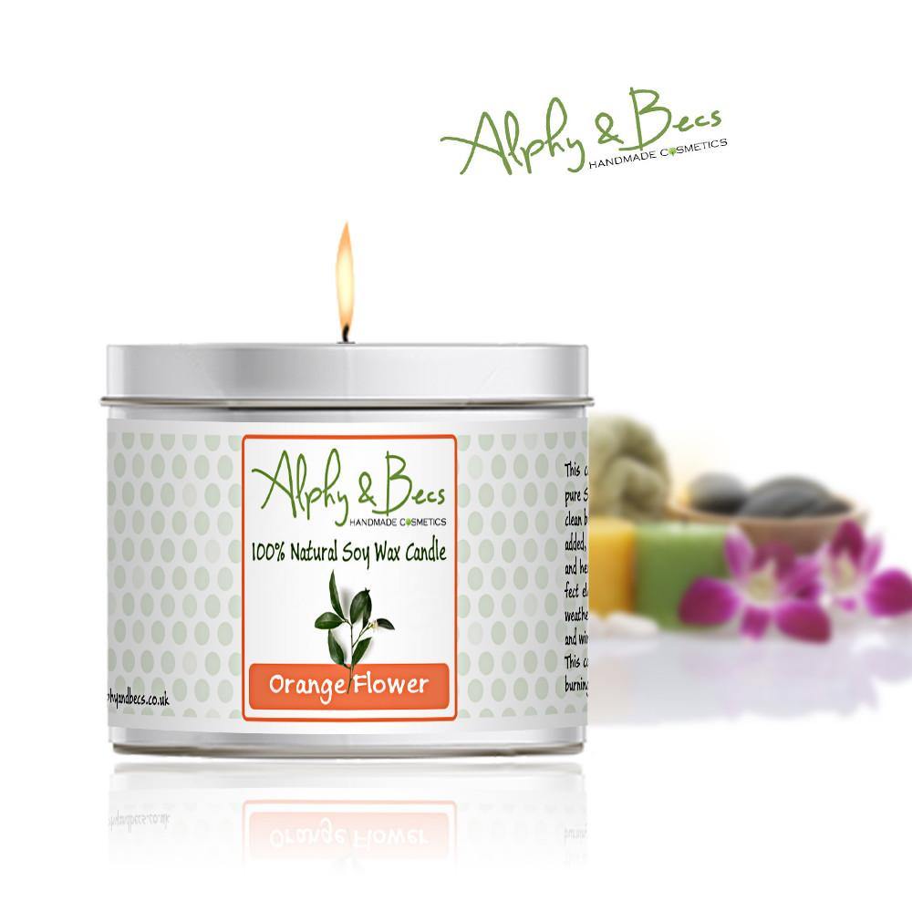 Eco-Soy Candle - Orange Flower - 200gr.
