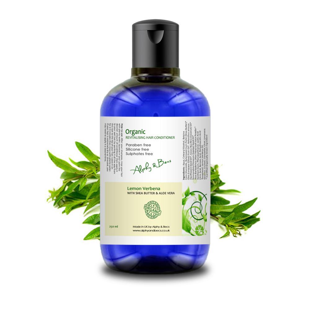 Organic Herbal Conditioner - Lemon Verbena - 250ml - Alphy & Becs