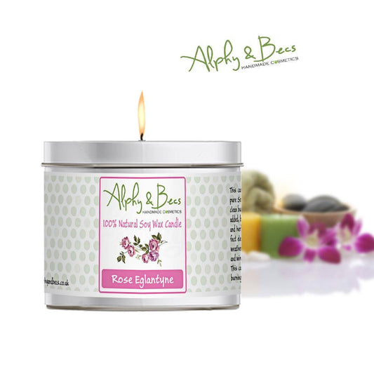 Eco-Soy Candle - Rose Eglantyne - 200gr.