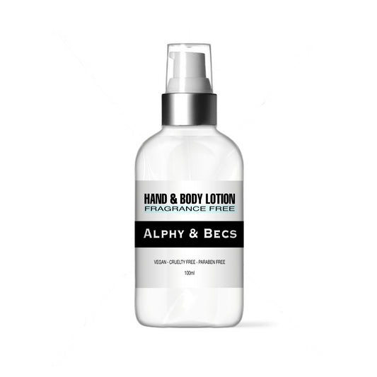 Hand and Body Lotion - Fragrance Free - 100ml.