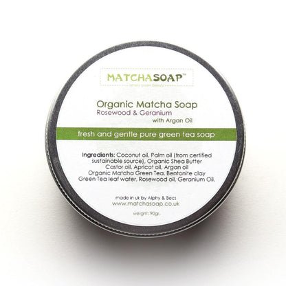 Organic Matcha Green Tea Soap 90gr. - Alphy & Becs